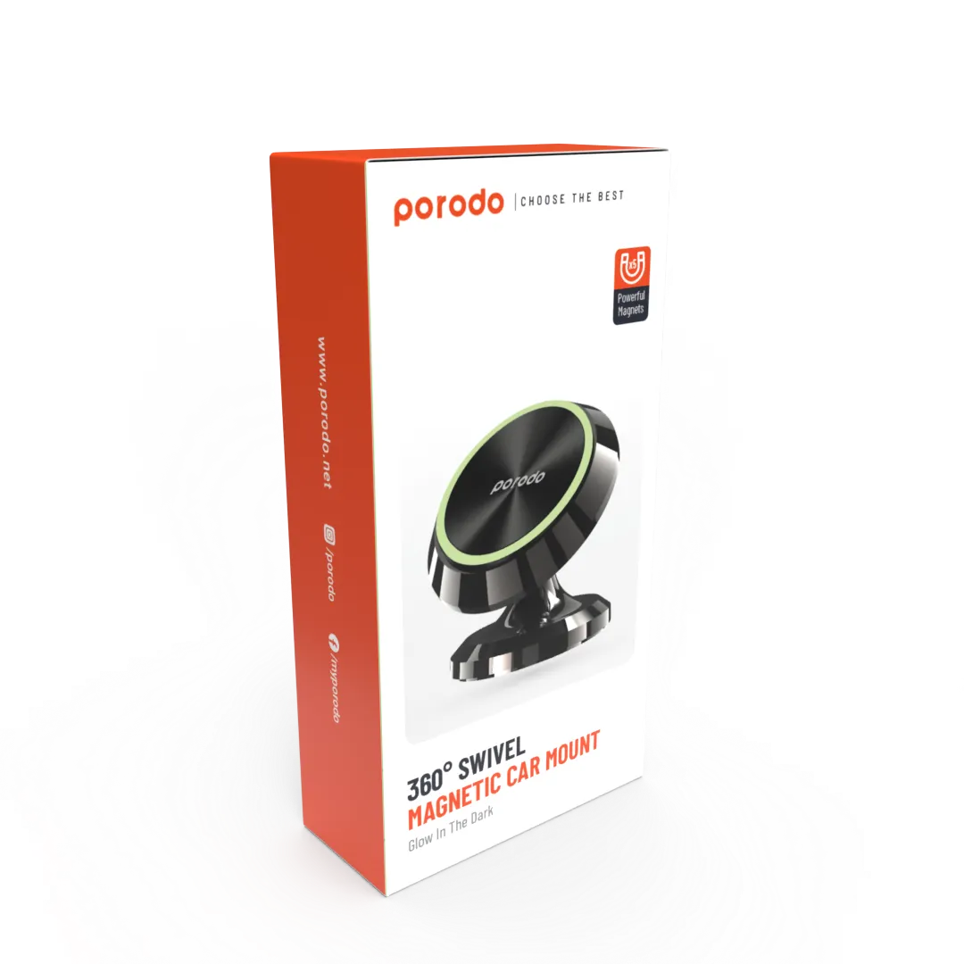 Porodo 360° Sw Magnetic Car Mount - Image 4