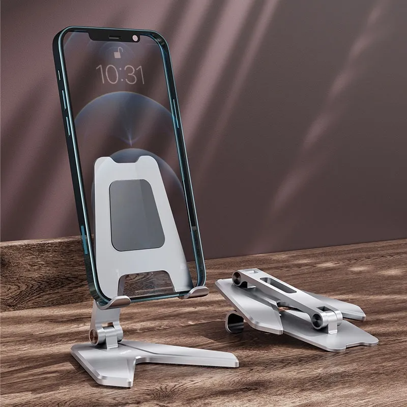 Porodo Aluminum Alloy Foldable Mobile Stand - Image 4