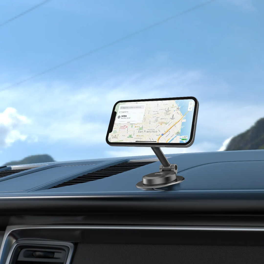 Porodo Maglock MagSafe Phone Mount Multi-Angle(Black) - Image 6