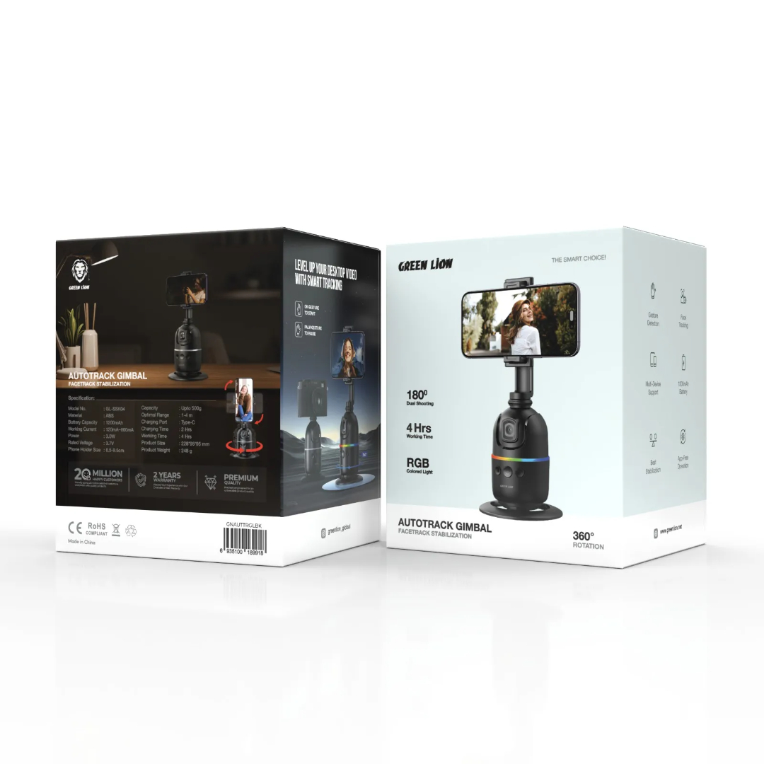 Green Lion AutoTrack Gimbal - Black - Image 4