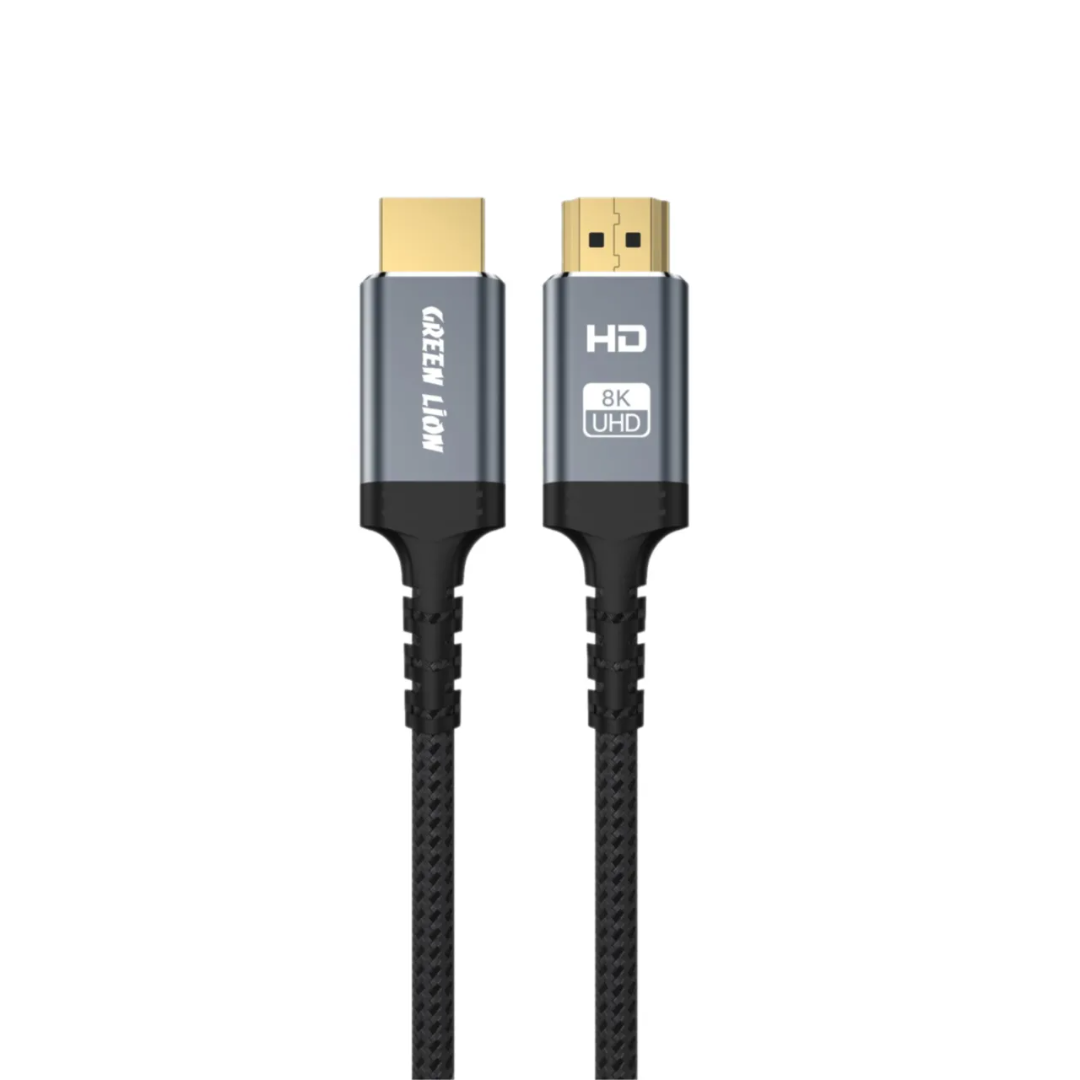Green Lion 8K HDMI cable, 2 meter, black (product view)