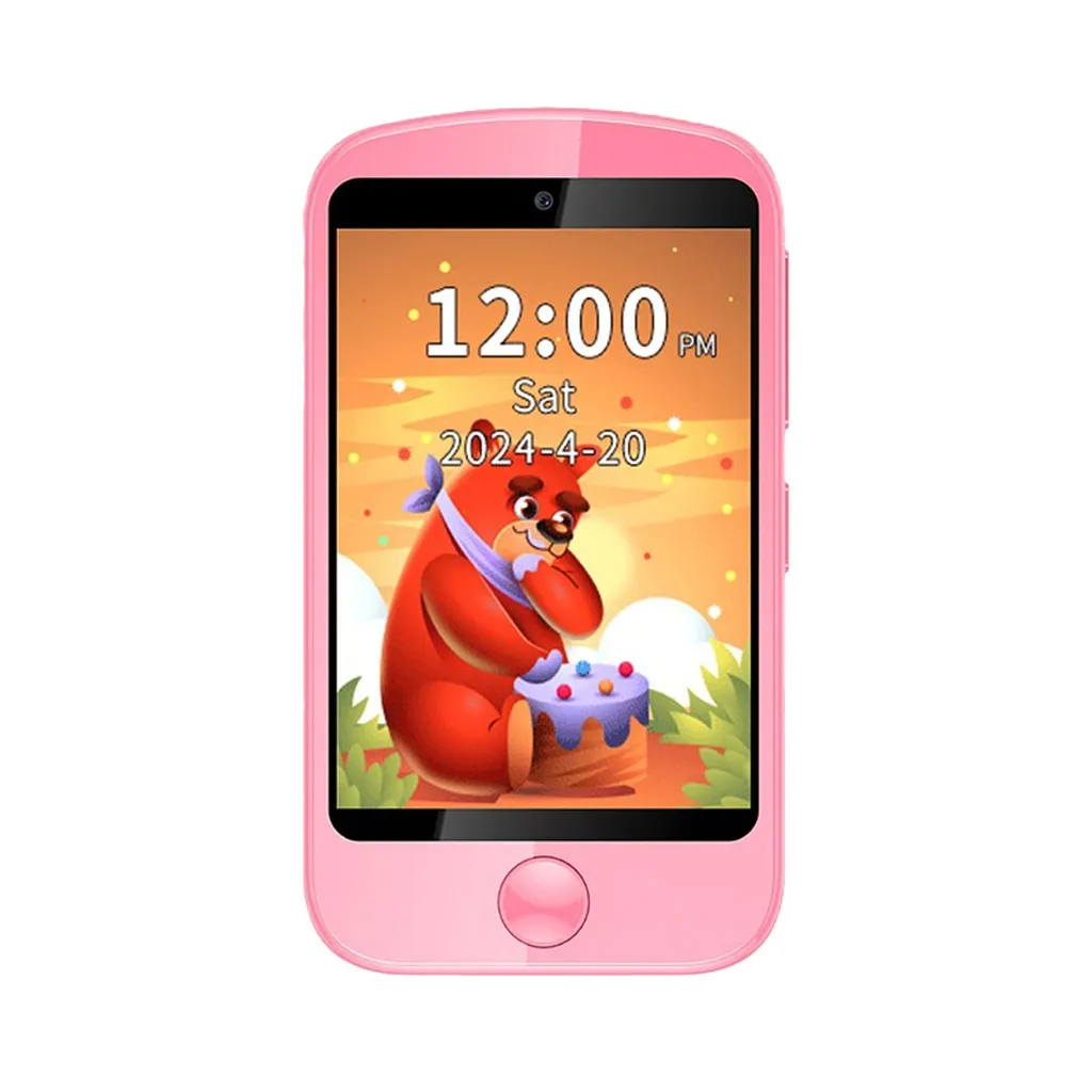 Porodo kids 4G smartphone with 2.8-inch touch display, blue (product view)
