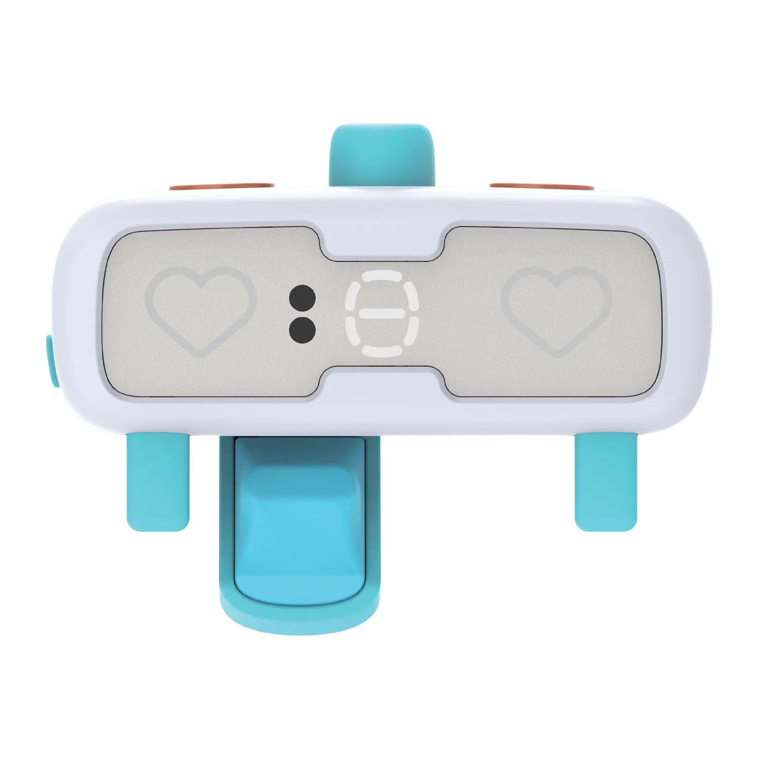 Porodo kids smart screen distancing alarm, blue (product view)