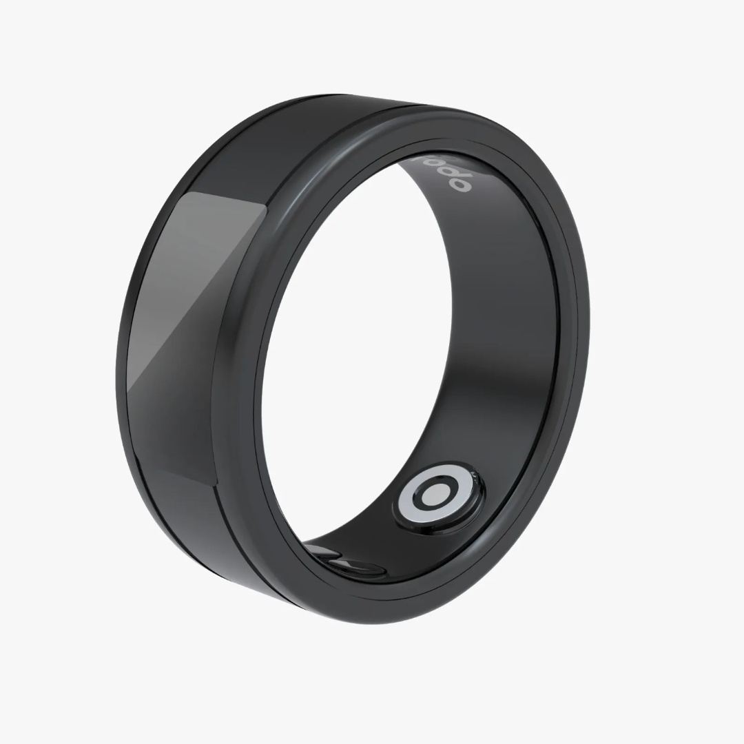 Porodo smart wearable ring with touch function for health and activity tracking (product view)