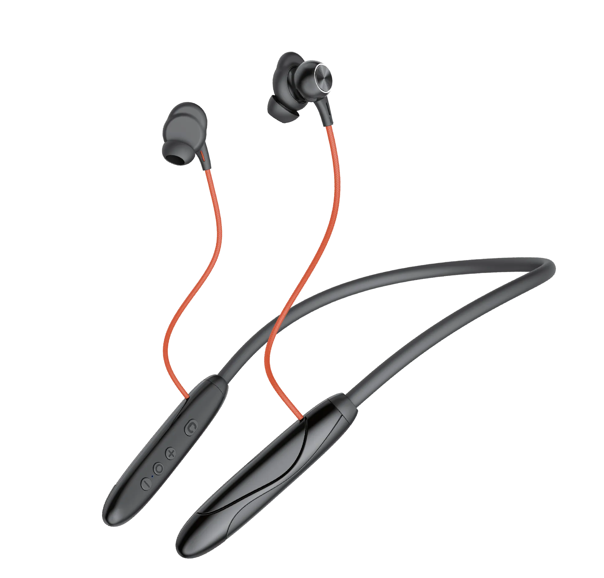 Porodo Soundtec Echo Flex earbuds left side view