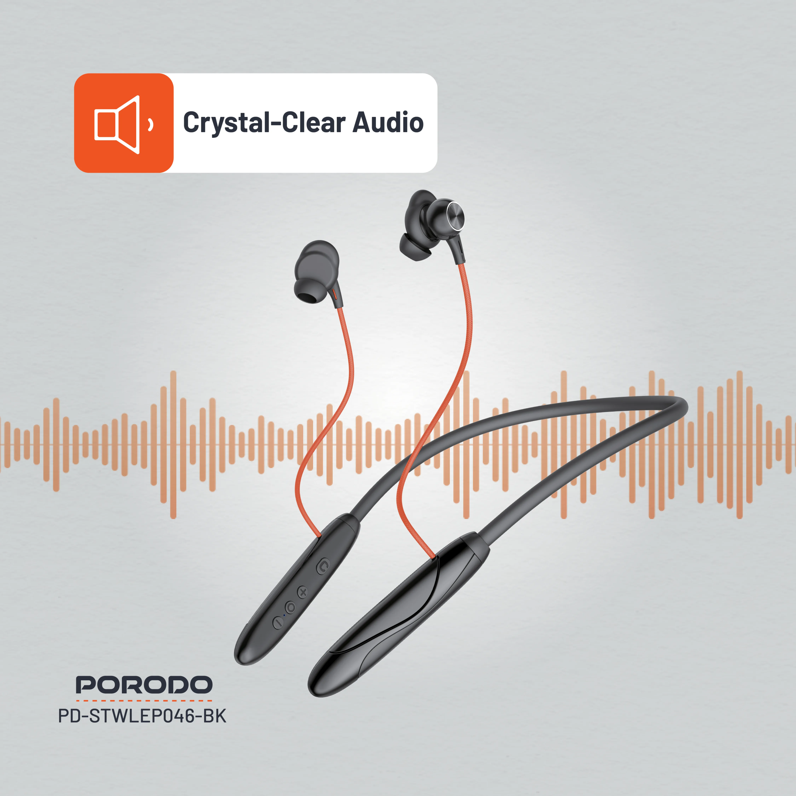 Porodo Soundtec Echo Flex earbuds right side view