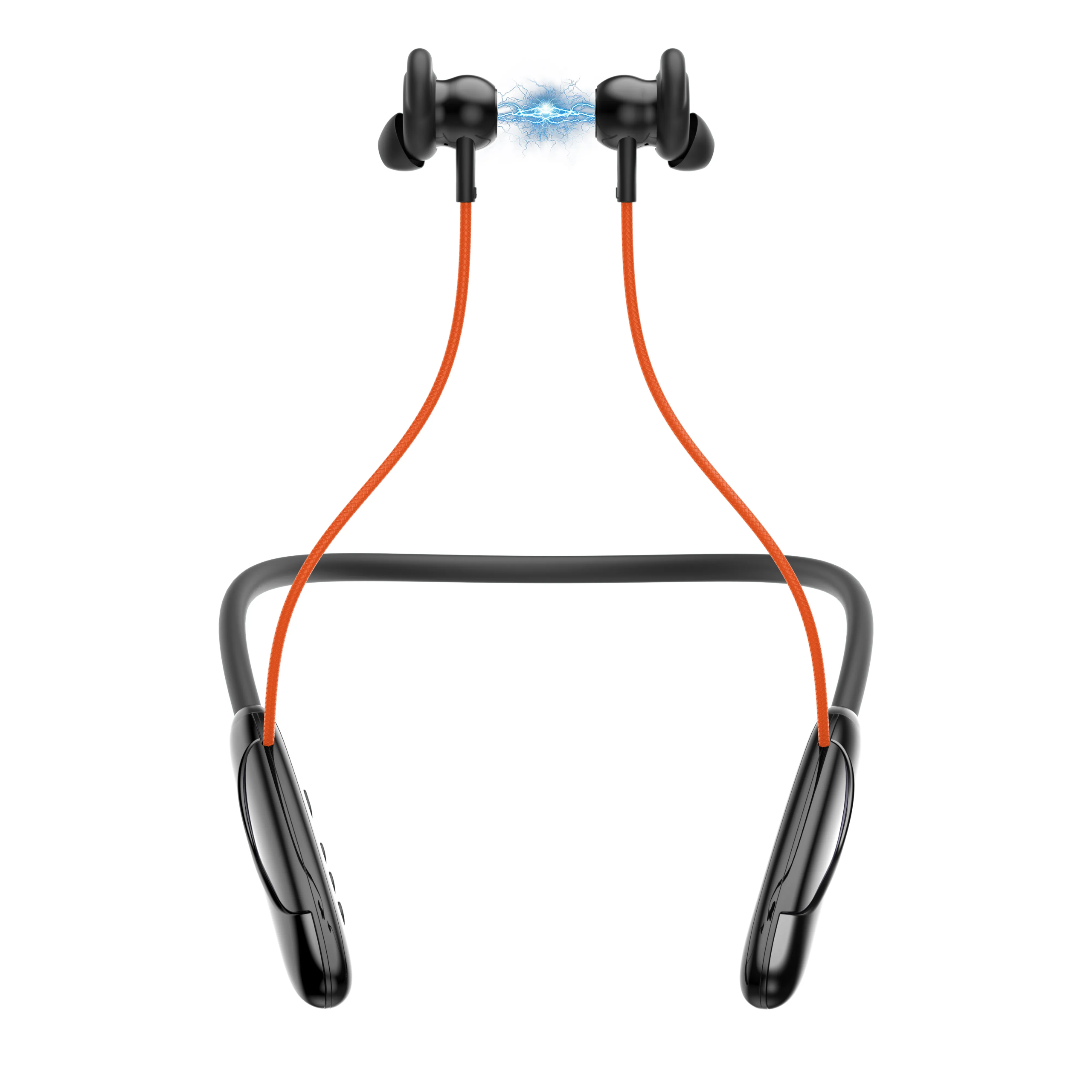 Porodo Soundtec Echo Flex earbuds front view