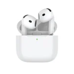 orodo Blue Earbuds 4 with ENC in white with wireless charging case