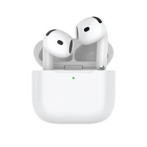 orodo Blue Earbuds 4 with ENC in white with wireless charging case