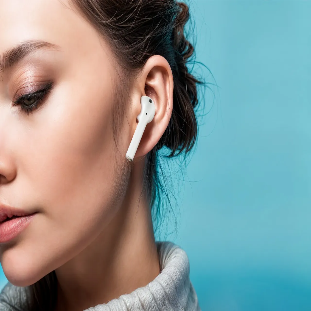 Porodo Soundtec ENC Earbuds 2 (White) | BT 5.3, Touch, Wireless Charging - Image 6