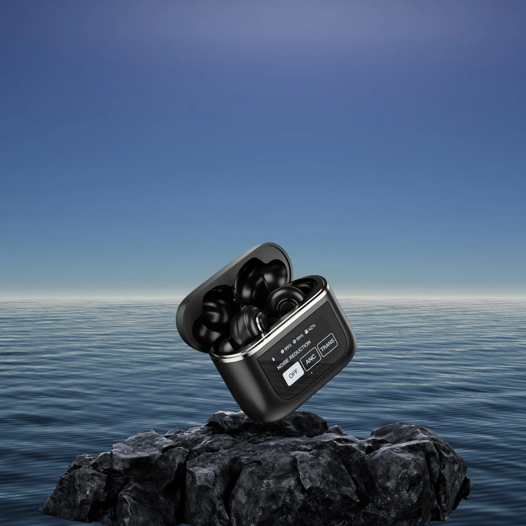 Porodo Soundtec ANC TWS Earbuds (Touch Screen) 6H Playtime - Image 5