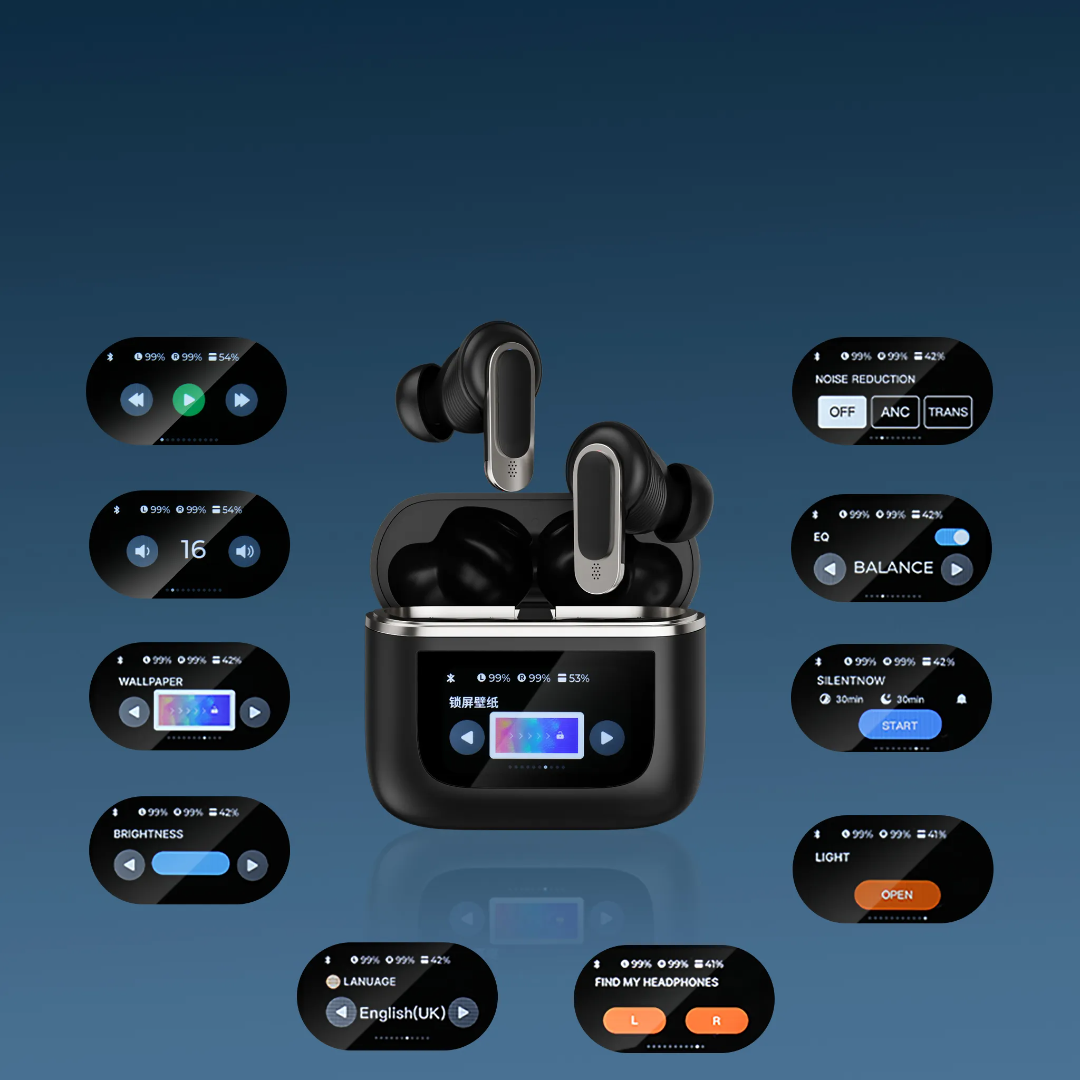 Porodo Soundtec ANC TWS Earbuds (Touch Screen) 6H Playtime - Image 6