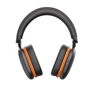 Porodo Soundtec Vibe wireless over‑ear headphone in black with 40mm drivers