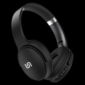 Soundtec Limited wireless headphone in black with extra bass