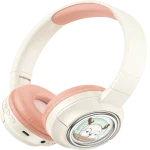 Soundtec Moose wireless kids headphone in blue with LED lights