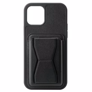 iphone 13/14 geo card stand case black