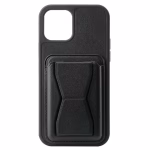 iphone 15 pro max geo card stand case black