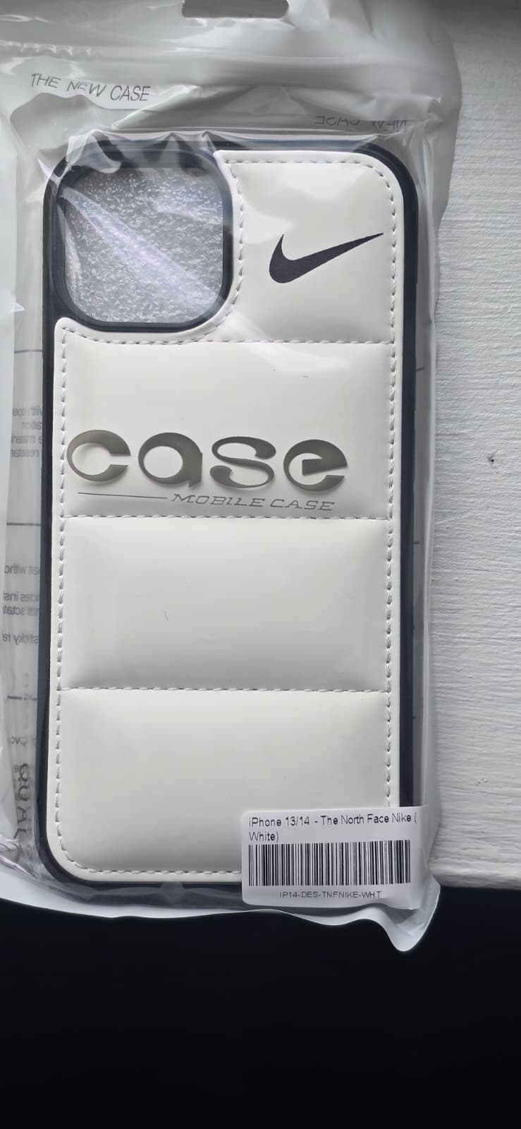 iphone 13/14 sport puff case white
