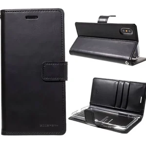 iphone 14 pro max blumoon 3 card wallet case black