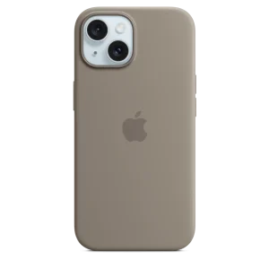 iphone 15 magsafe silicon case clay