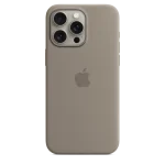 iphone 15 pro max magsafe silicon case clay