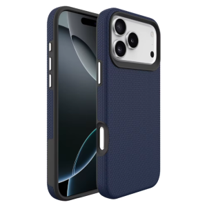 iphone 16 magsafe dotted case nevy blue