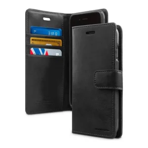 iphone 16 pro blumoon 3 card wallet case black