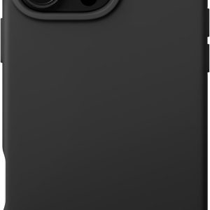 iphone 16 pro max silicone case w/l black