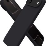 iphone 17 air silicone case w/l black