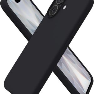 iphone 17 silicone case w/l black