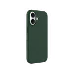 iphone 17 silicone case w/l midnight green