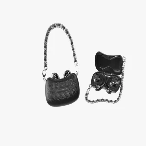 Porodo Soundtec Hand Bag ENC Earbuds – BT 5.4, 30H (Case), 10H (Earbuds), Type‑C