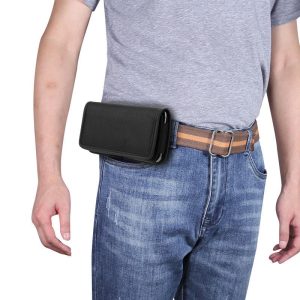 Universal Horizontal Cell Phone Case with Belt Clip
