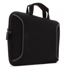 CaseLogic Quantic 12-inch laptop sleeve black neoprene protective case with accessory pocket