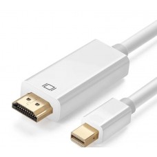 10ft Mini DisplayPort to HDMI cable Thunderbolt to HDMI cord for monitor TV and projector