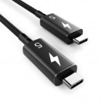 240W USB4 type-C to type-C cable 5ft 80Gbps data transfer and 8K fast charging cord