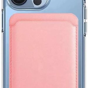 iPhone HD Leather MagSafe Wallet - MISC Light Pink