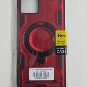 Samsung Galaxy A07 Sparta MagSafe Ring Case Red