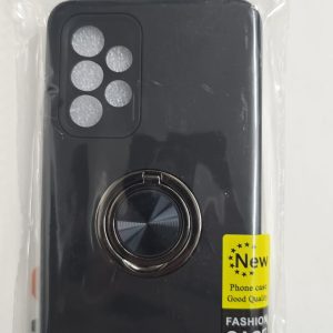 Samsung Galaxy A52 5G Swirl Invisible Ring Case - OTCR Black
