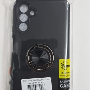 Samsung Galaxy A13 5G Swirl Invisible Ring Case Black