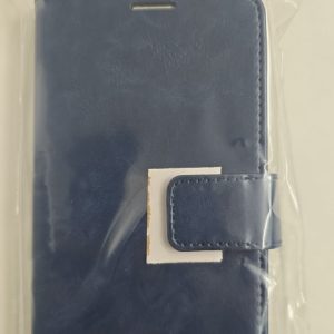 Samsung Galaxy S22 Leather Book Wallet Case - POU Navy