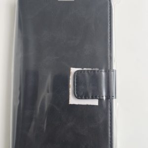 Samsung Galaxy S24 FE Leather Book Wallet Case - POU Black