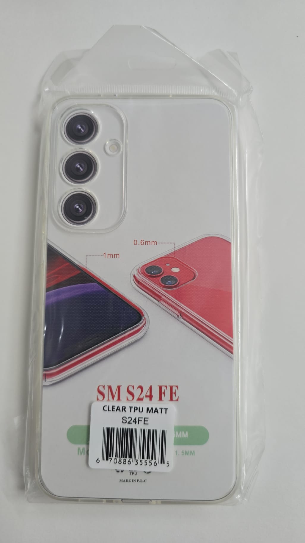 Samsung Galaxy S24 FE Clear TPU Screen Protector - TP Clear