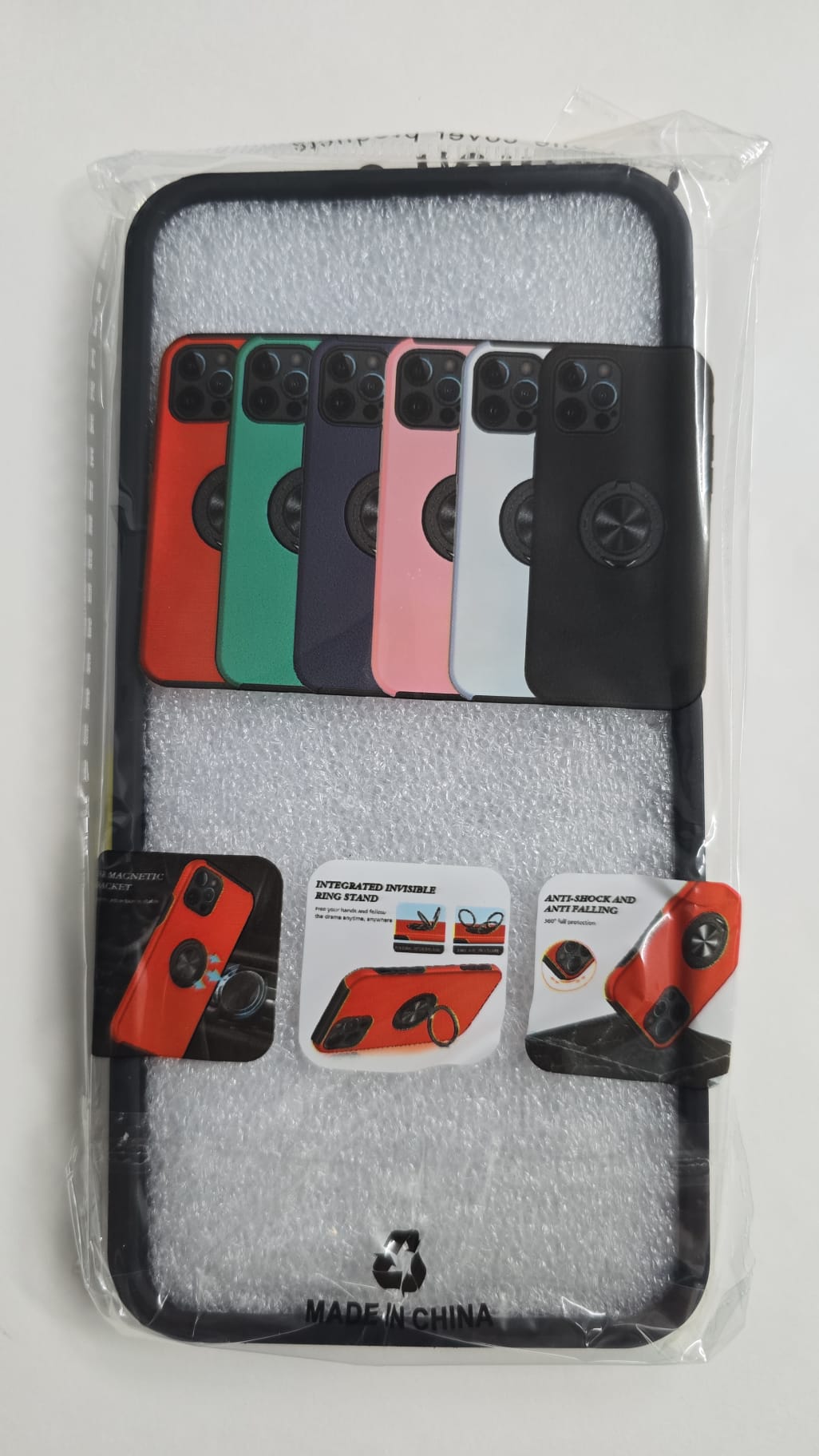 Samsung Galaxy S25 Plus Swirl Invisible Ring Case - OTCR Black - Image 2