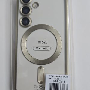 Samsung Galaxy S25 Electro Matt MagSafe Case - TP Gold