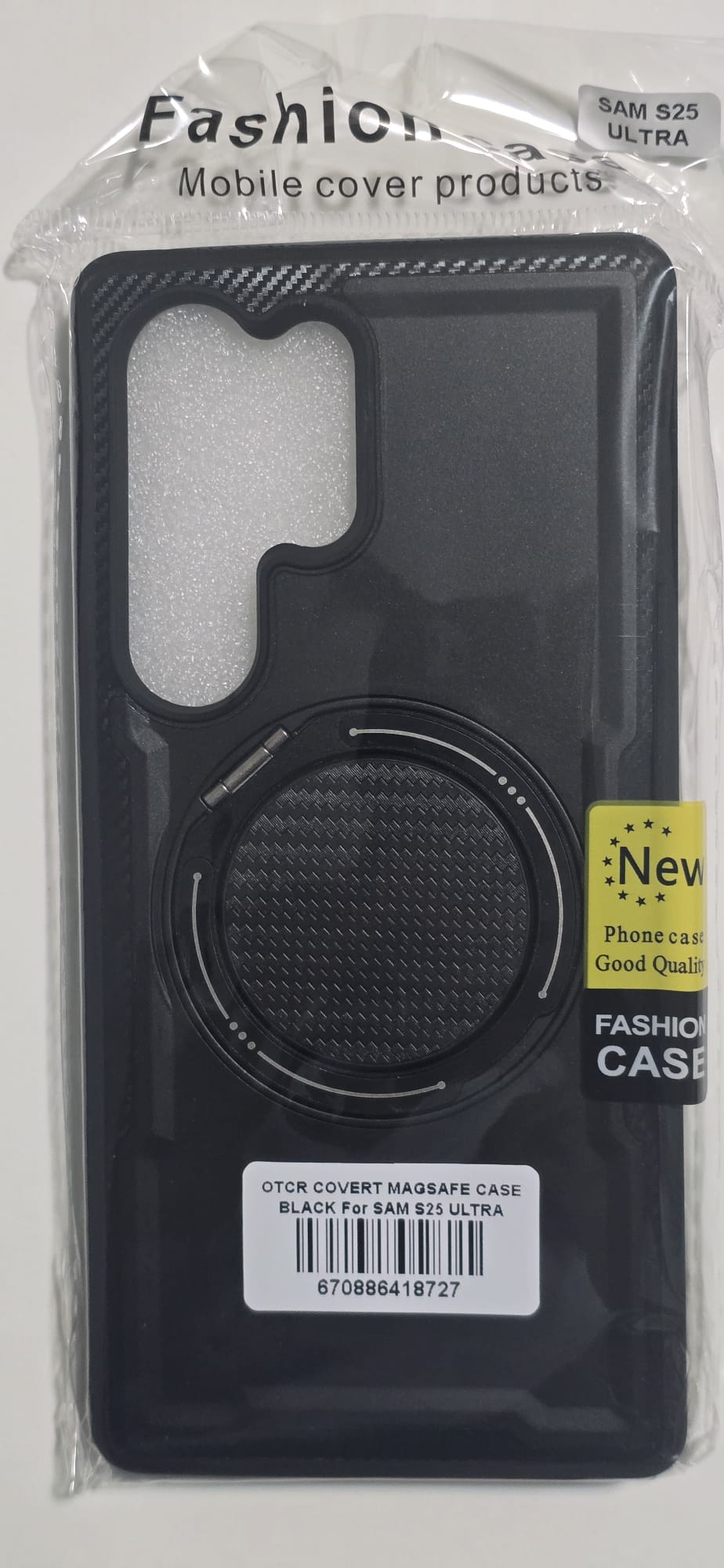 Samsung Galaxy S25 Ultra Covert MagSafe Case - OTCR Black